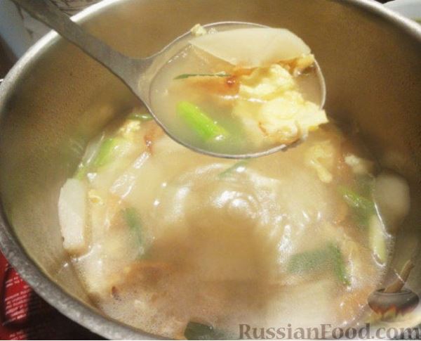 Суп из сушеной рыбы по-корейски (букогук)